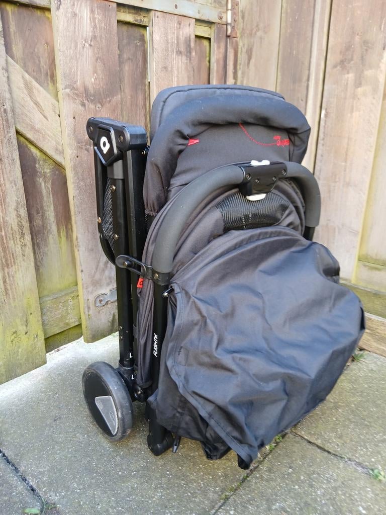 Asalvo Compacte opvouwbare buggy, ideaal voor reizen, Ophalen of Verzenden, Gebruikt, Overige merken, Verstelbare rugleuning