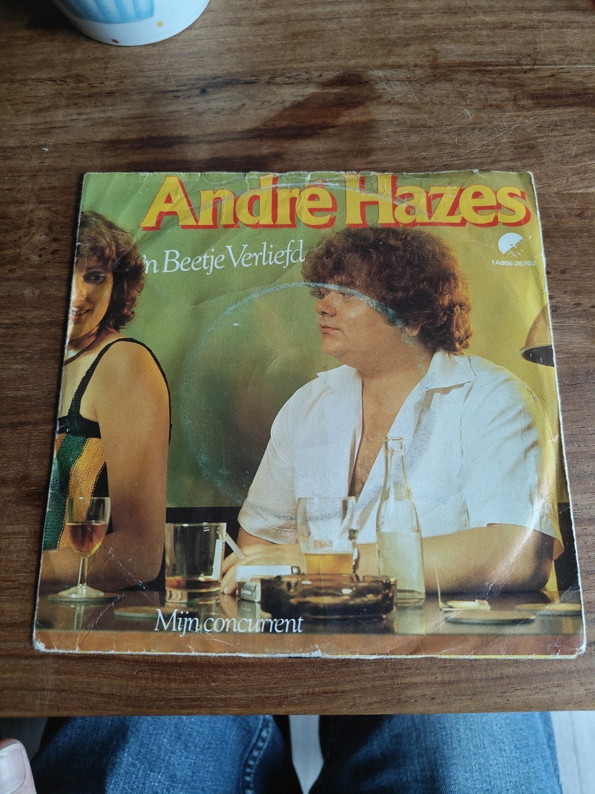 André Hazes - 'n Beetje Verliefd / Mijn Concurrent (Single), Ophalen of Verzenden, Gebruikt, 7 inch, EP