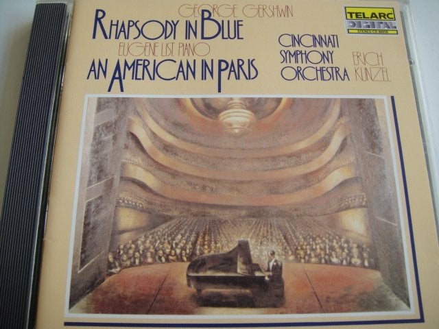 GERSHWIN Rhapsody in blue CD TELARC, Ophalen of Verzenden, Modernisme tot heden, Gebruikt, Orkest of Ballet