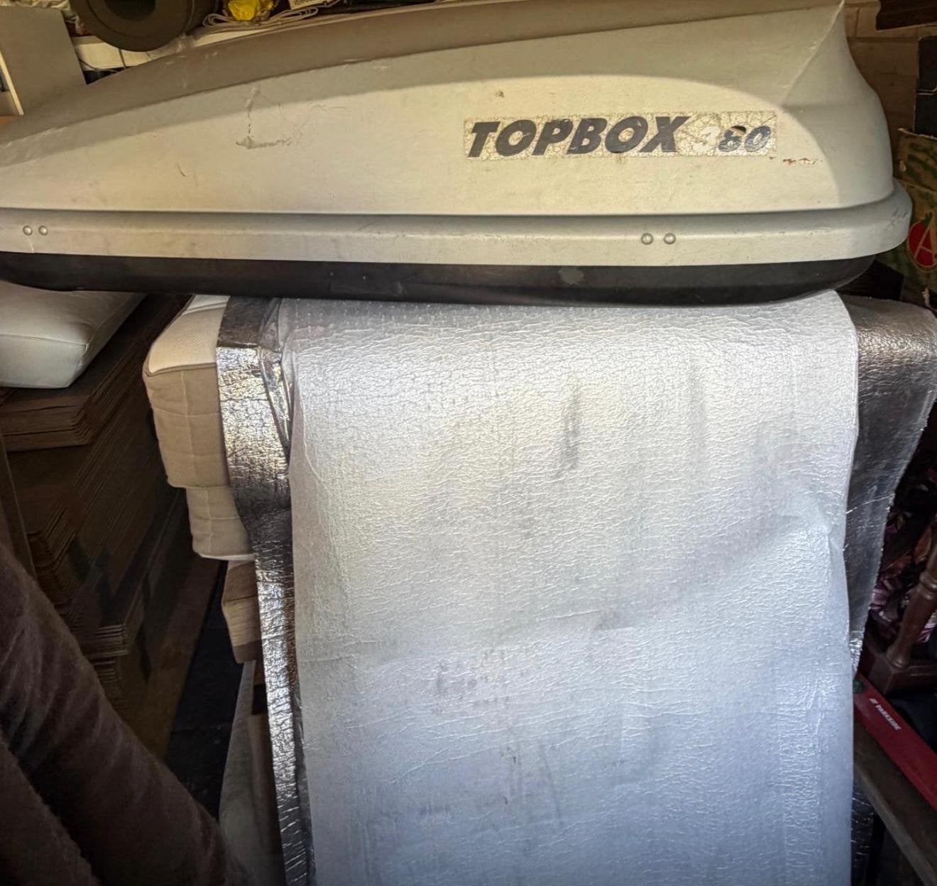 Topbox 80 Dakkoffer - Ruime opslag voor uw reis, Ophalen of Verzenden, Gebruikt