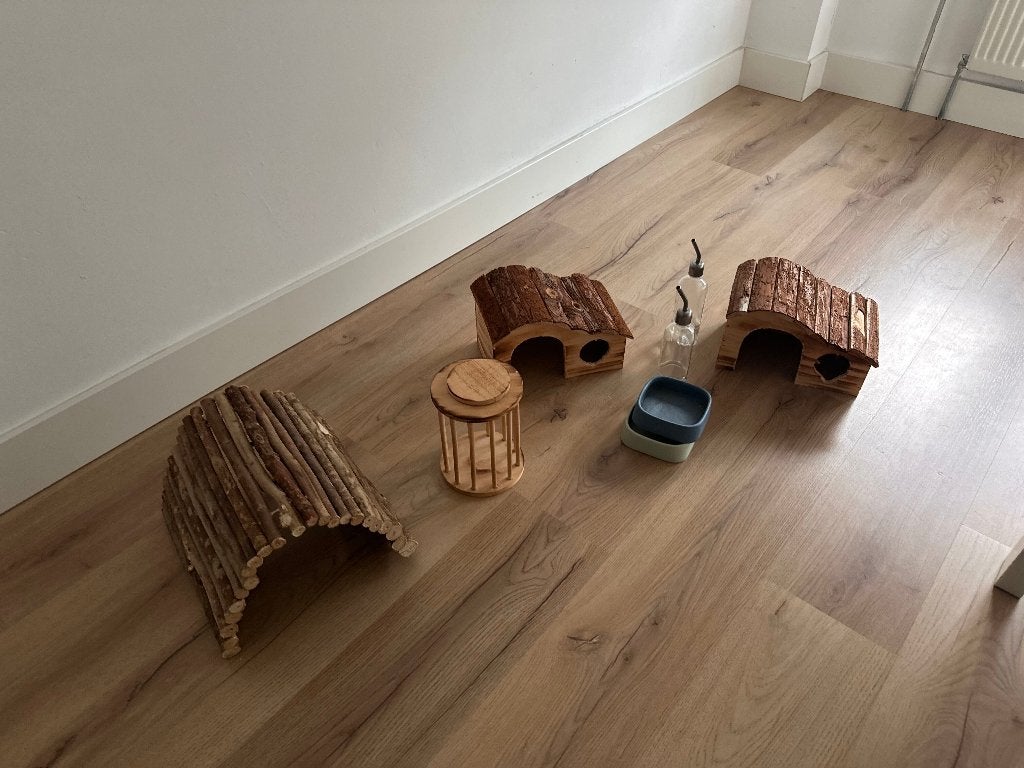 Cavia Benodigdheden (Gratis af te halen), Dieren en Toebehoren, Ophalen, Gebruikt, Transportkoffer of -box
