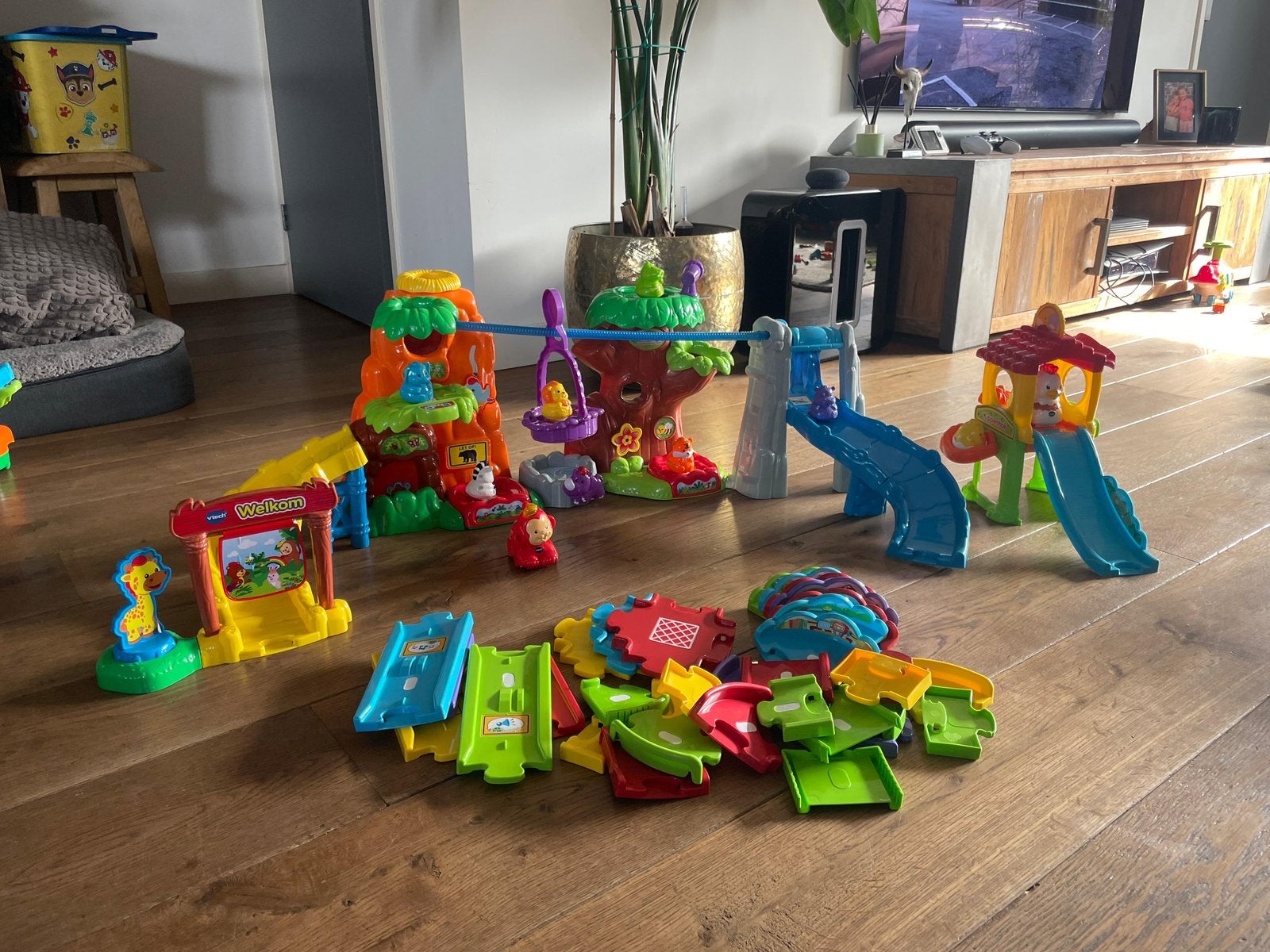 Vtech zoef zoef dieren, Ophalen of Verzenden, Zo goed als nieuw, 6 maanden tot 2 jaar