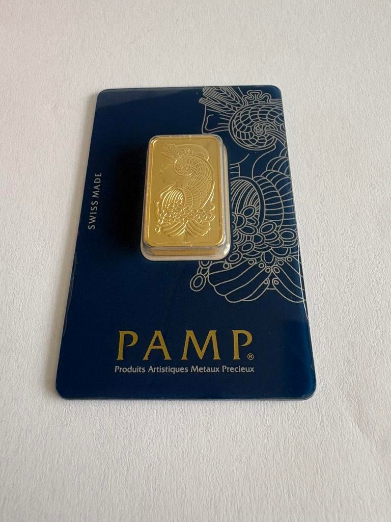 Goudbaar 20 gram Pamp nieuw, Ophalen of Verzenden, Goud