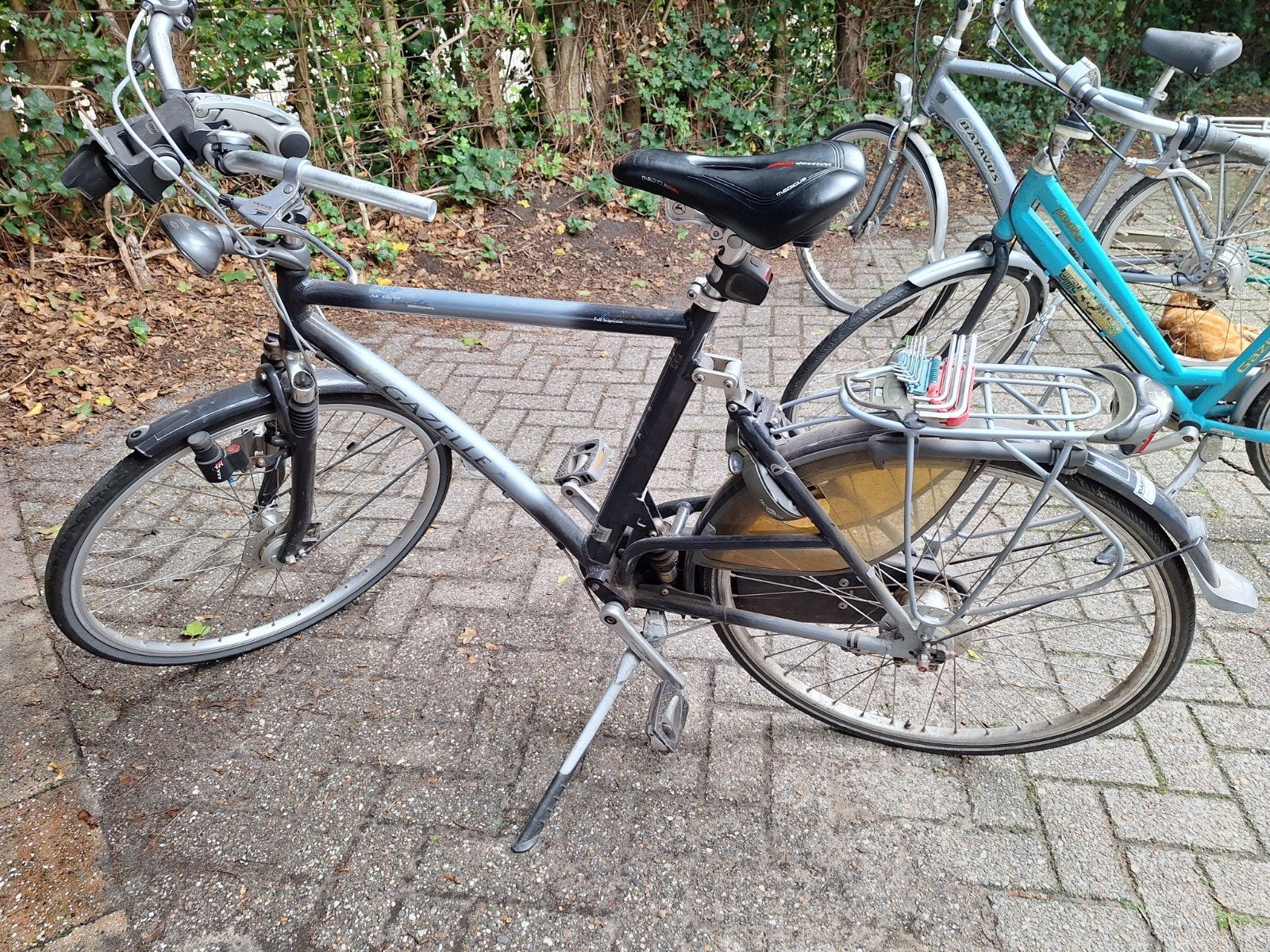 Fietsen om op te knappen of voor onderdelen, Ophalen, Gebruikt, Minder dan 10 versnellingen, Gazelle