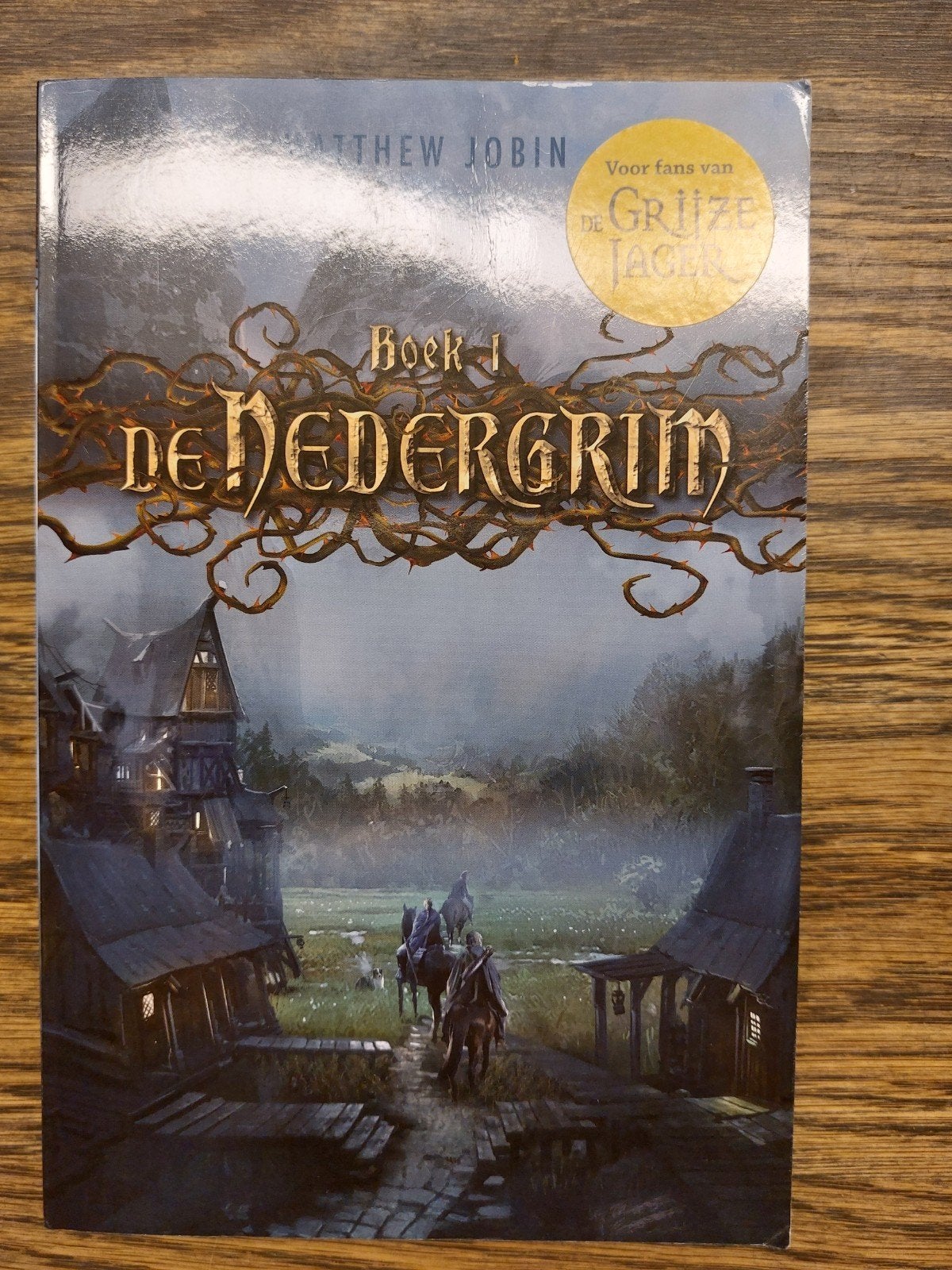 De Nedergrim Boek 1 - Matthew Jobin Fantasy Avontuur, Boeken, Ophalen of Verzenden, Zo goed als nieuw, Matthew Jobin