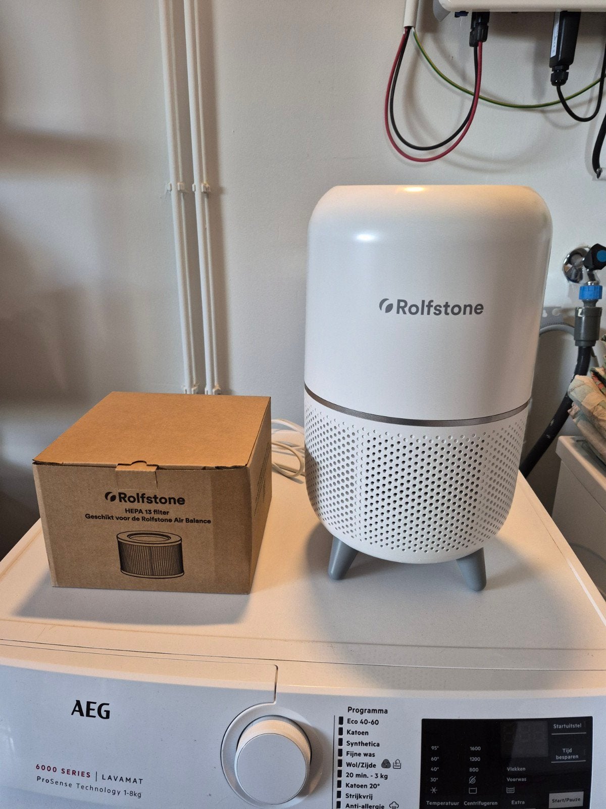 Rolfstone Air Balance Luchtreiniger met nieuw HEPA filter, Witgoed en Apparatuur, Ophalen, Zo goed als nieuw, Luchtreiniger