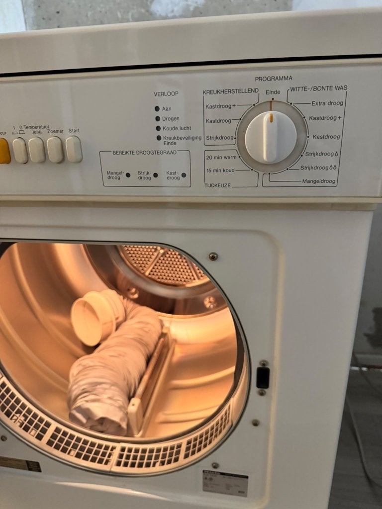 Miele T436 Luchtafvoer Wasdroger - Goede Staat, Witgoed en Apparatuur, Ophalen, 6 tot 8 kg, Gebruikt, Luchtafvoer