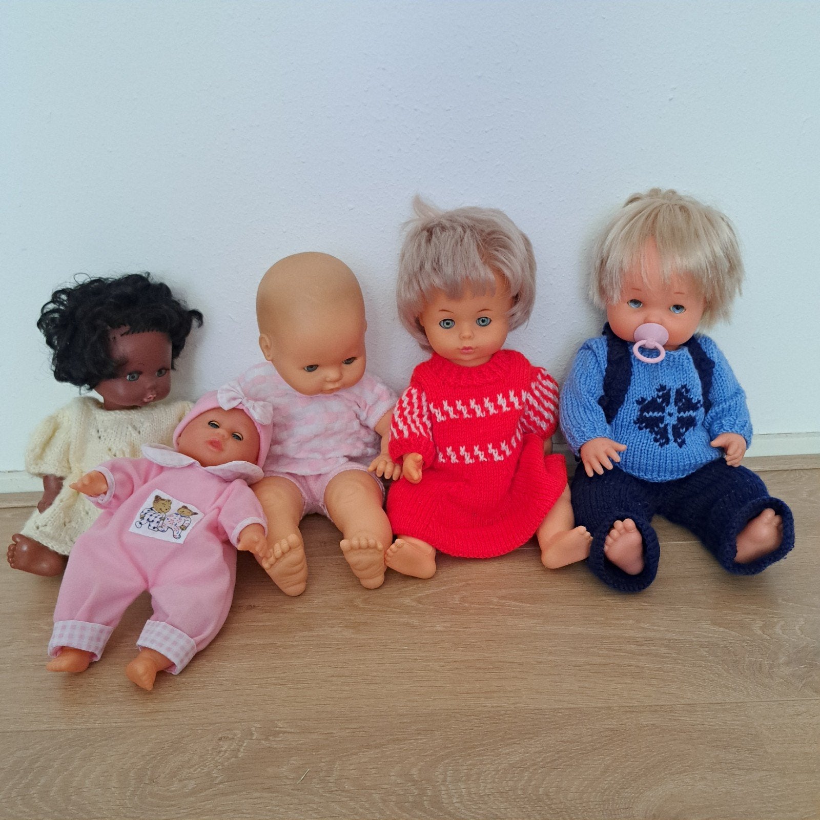 Leuke poppen en kleding set, Ophalen, Gebruikt, Babypop