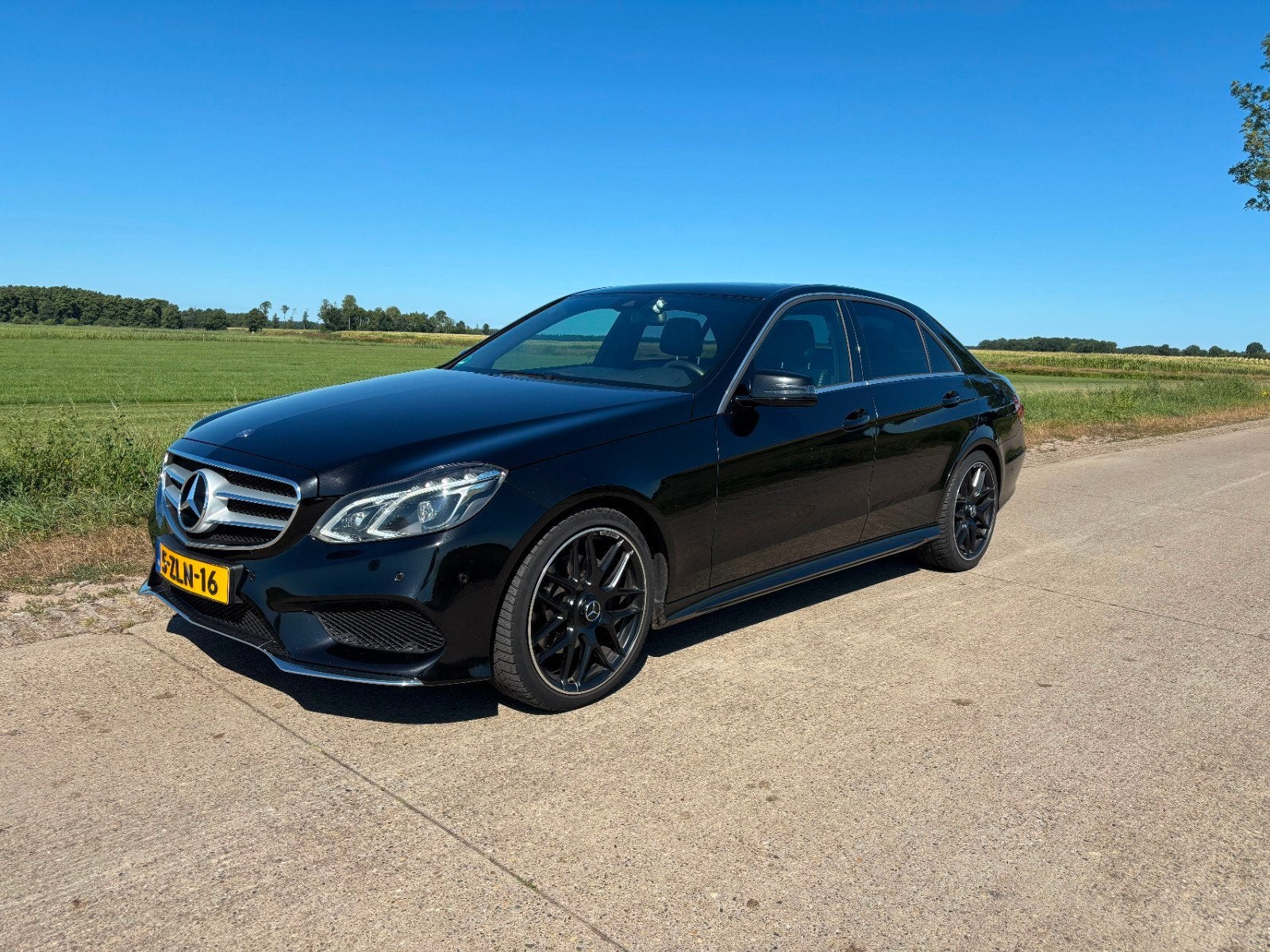 Mercedes-Benz E-Klasse E200 CDI BE Aut7 2013 Zwart - AMG, Automaat, 4 cilinders, Zwart, Bedrijf