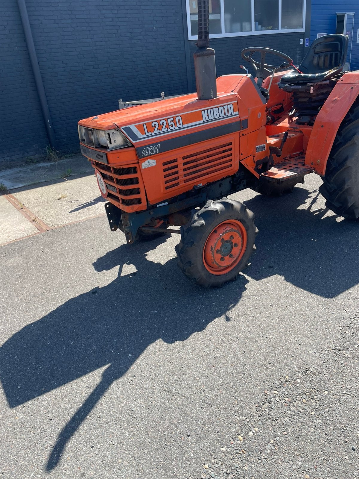 Kubota L2250 tractor., Zakelijke goederen, Agrarisch | Tractoren, Gebruikt, Tot 2500, Tot 80 Pk, Ophalen
