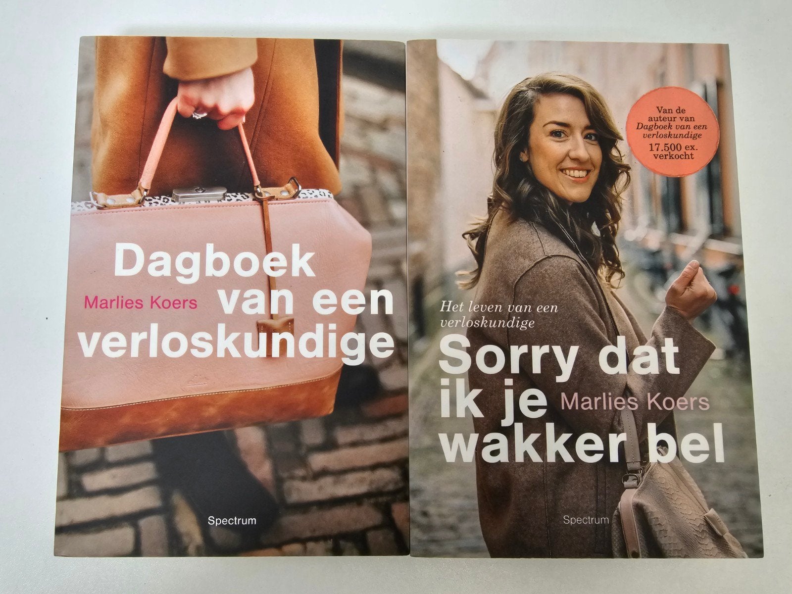 2 boeken Marlies Koers Dagboek verloskundige & Sorry dat ik, Ophalen of Verzenden, Gelezen, Marlies Koers
