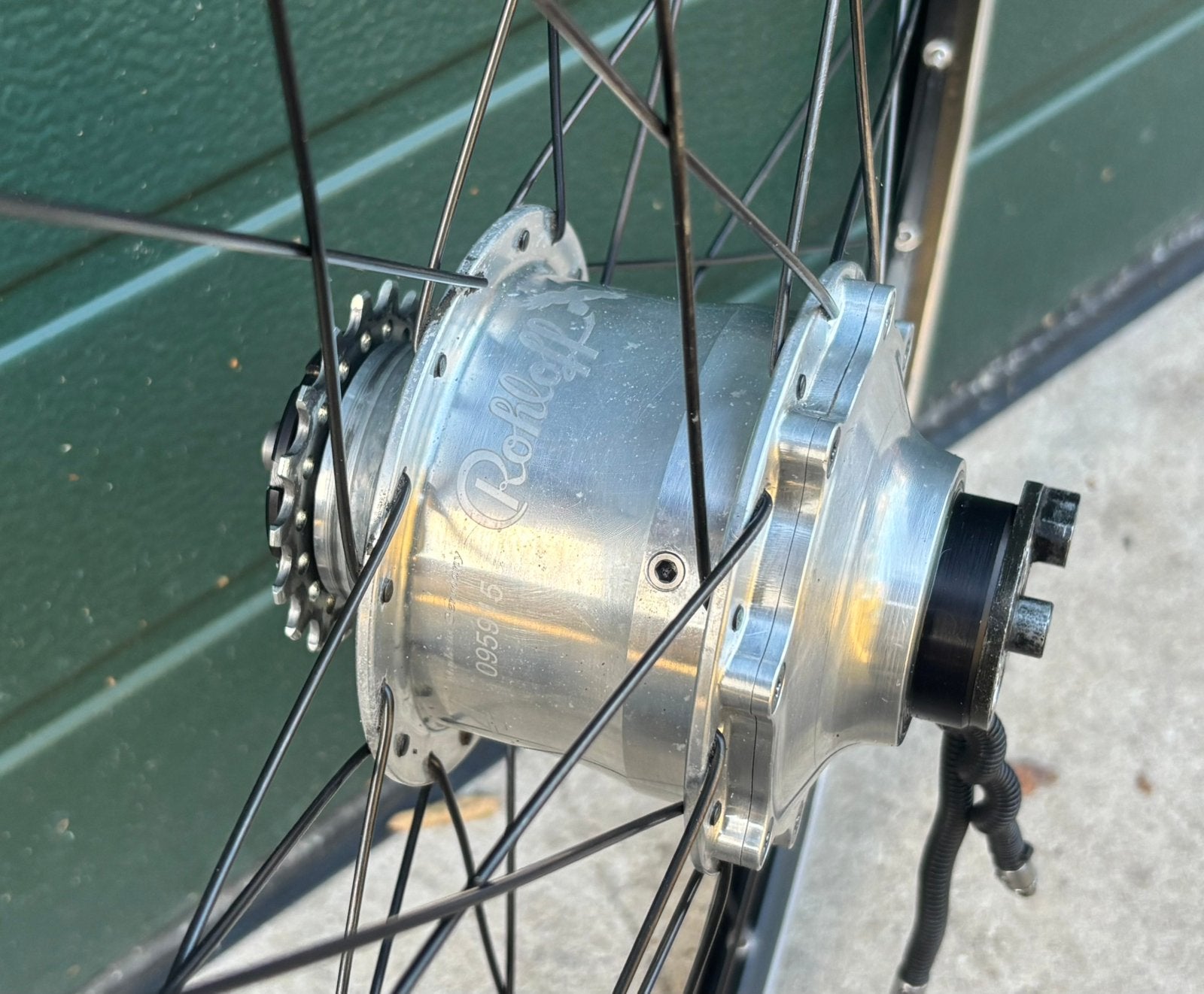 Rohloff Speedhub 500/14 achterwiel 32 gaats, Ophalen of Verzenden, Zo goed als nieuw, Wiel