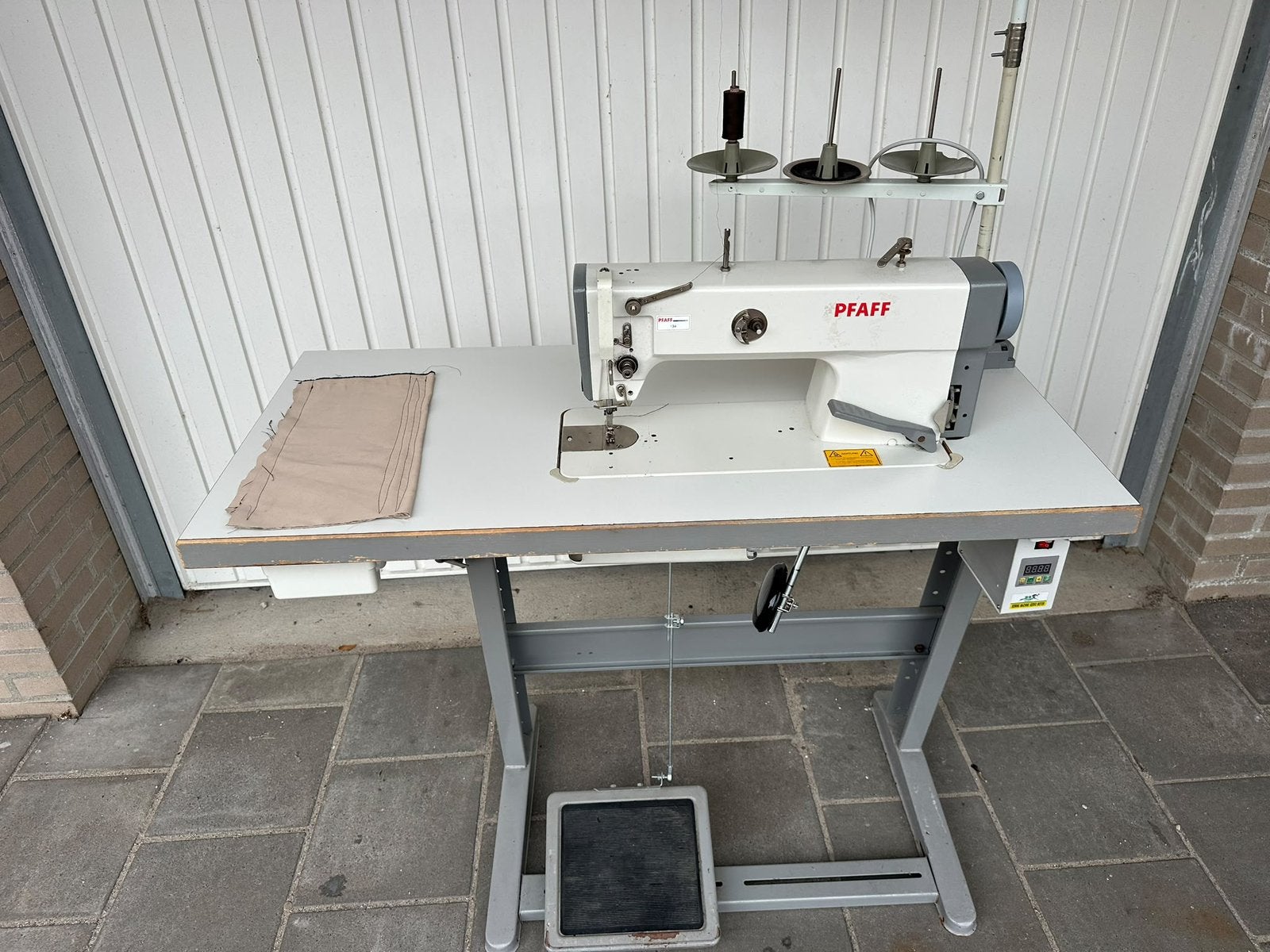 Industrie naaimachine pfaff, Ophalen of Verzenden, Naaimachine, Industrieel, Gebruikt