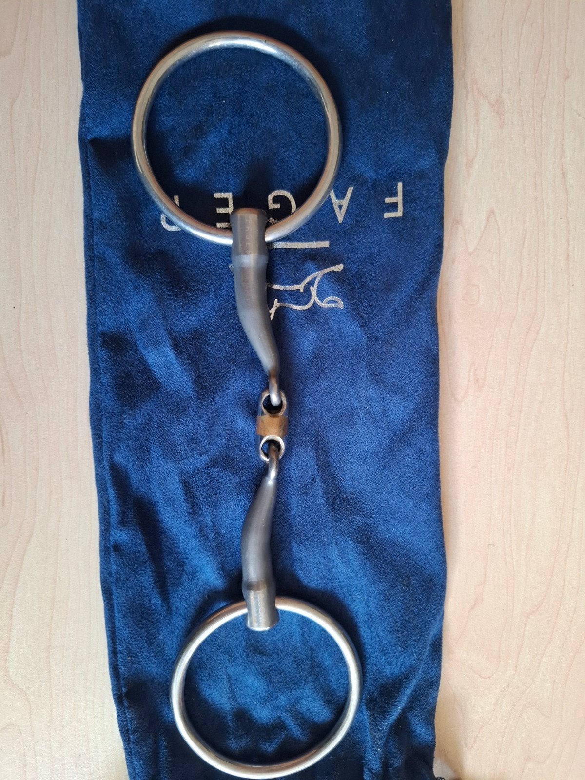 Fager Mathilda watertrens 13,5 titanium, Dieren en Toebehoren, Paarden en Pony's | Hoofdstellen en Tuigage, Ophalen of Verzenden