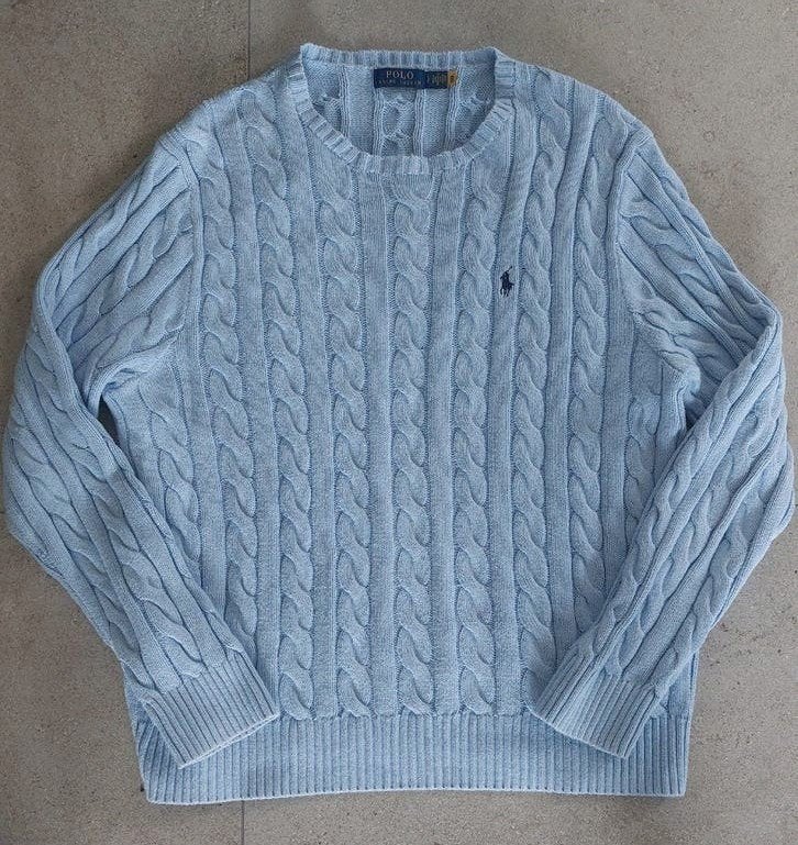 Ralph Lauren Heren Trui Maat L, Maat 52/54 (L), Blauw, Ralph Lauren, Ophalen of Verzenden