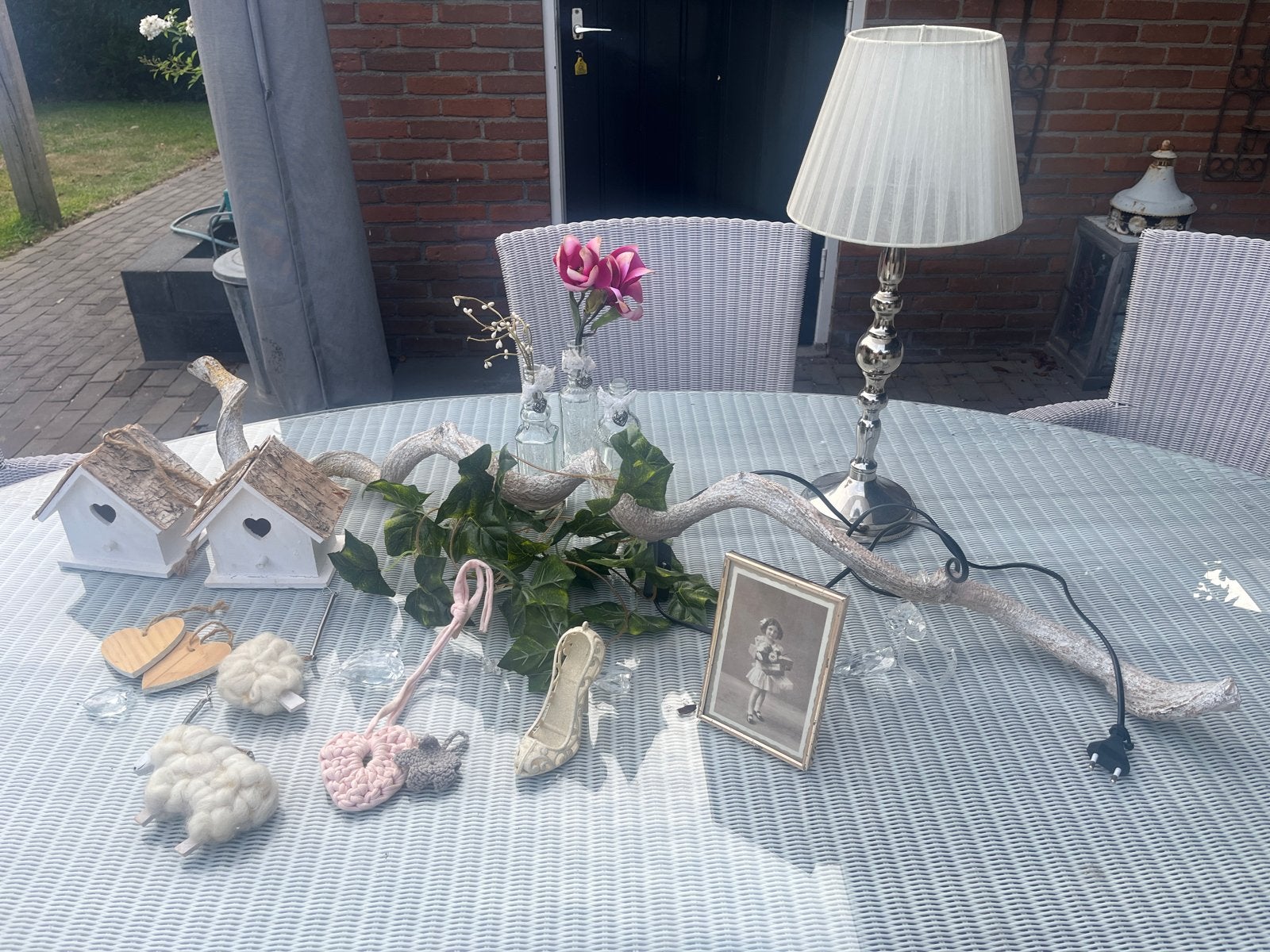 Diverse decoratie voor huis en tuin - Brocante stijl, Ophalen, Meerkleurig, Overige materialen, Landelijk