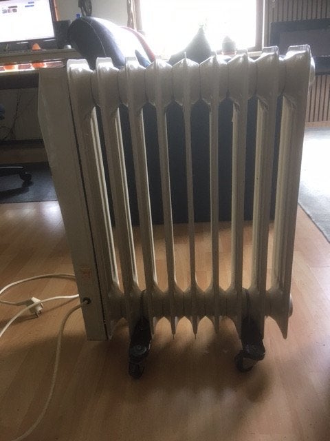 elektrische radiator, Ophalen, 30 tot 80 cm, Gebruikt, Radiator