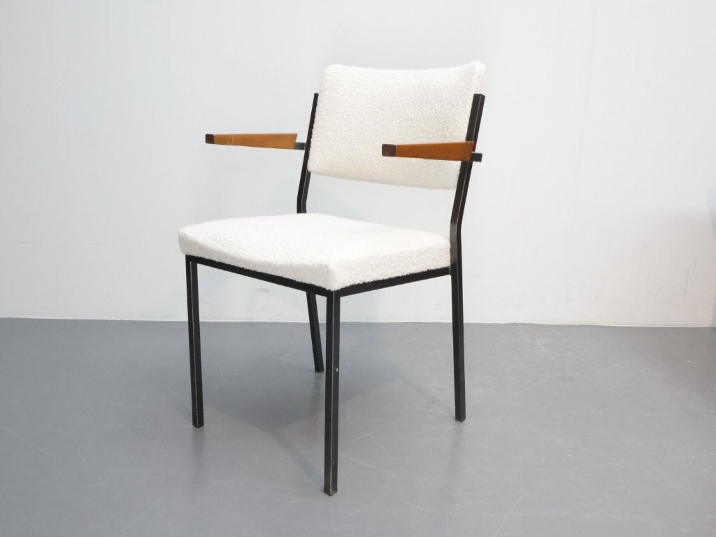 Vintage stoel / Gispen / Model Reaal / Nieuwe stof, Huis en Inrichting, Stoelen, Ophalen, Overige kleuren, Zo goed als nieuw, Dutch design Gispen Vintage