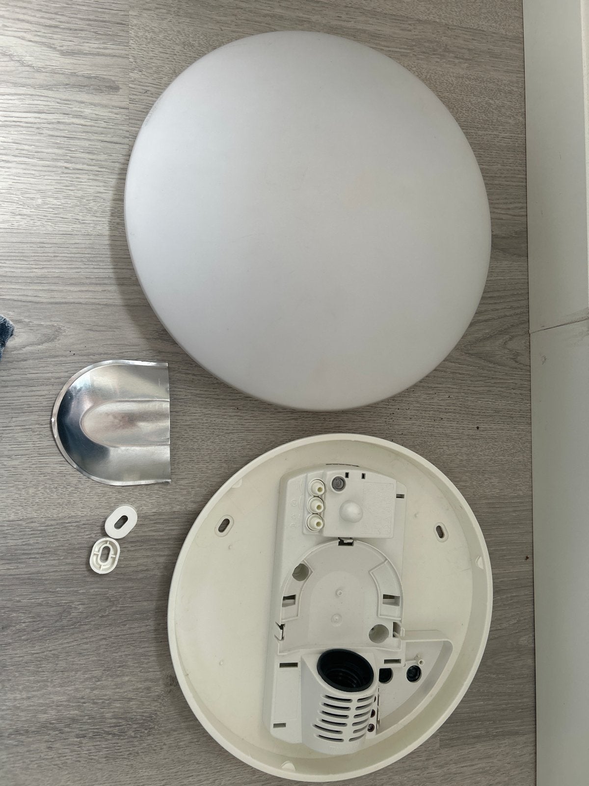 Steinel Plafondlamp met Bewegingssensor - Wit (E27), Overige merken, Gebruikt, Kunststof, Modern
