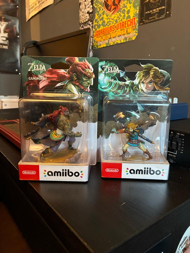 2x Zelda Tears of the Kingdom amiibo: Link & Ganondorf, Spelcomputers en Games, Games | Nintendo Switch, Ophalen of Verzenden