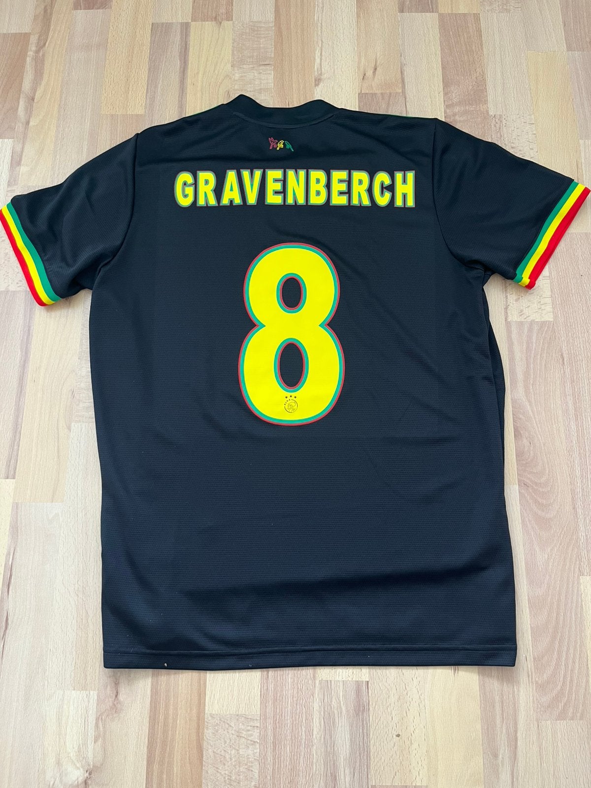 3 originele Bob Marley Ajax shirts te koop, Sport en Fitness, Maat XL, Ophalen of Verzenden, Zo goed als nieuw, Shirt
