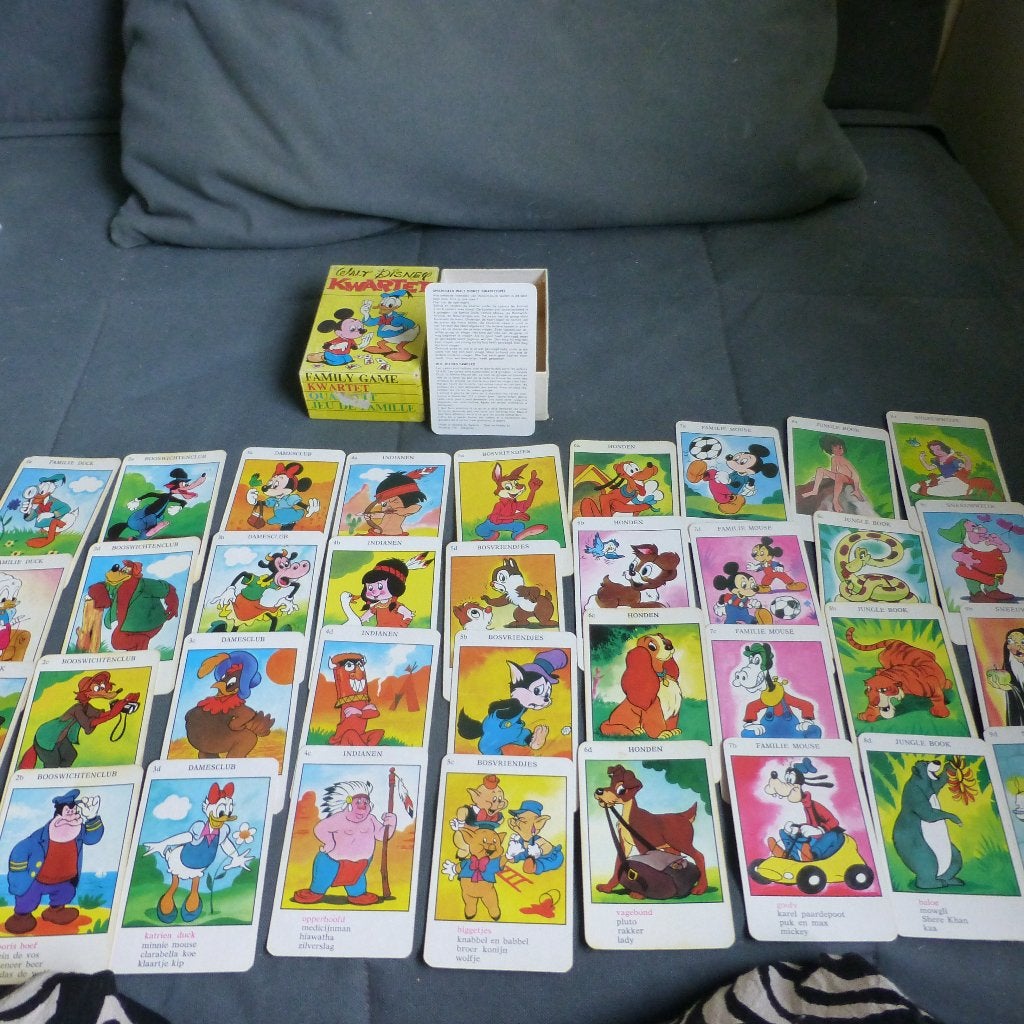 Kwartet Wald Disney, Verzamelen, Ophalen of Verzenden, Zo goed als nieuw, Kwartet(ten)