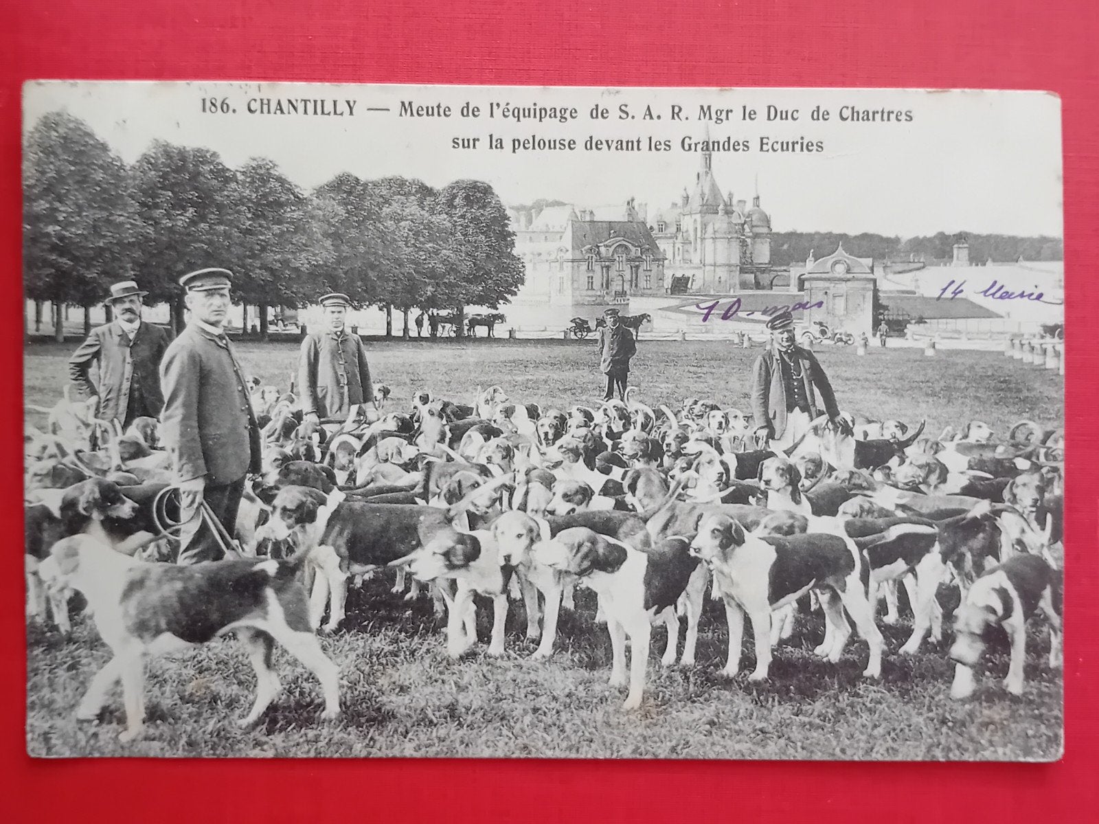Ansichtkaart Chantilly Frankrijk, Ophalen of Verzenden, Frankrijk