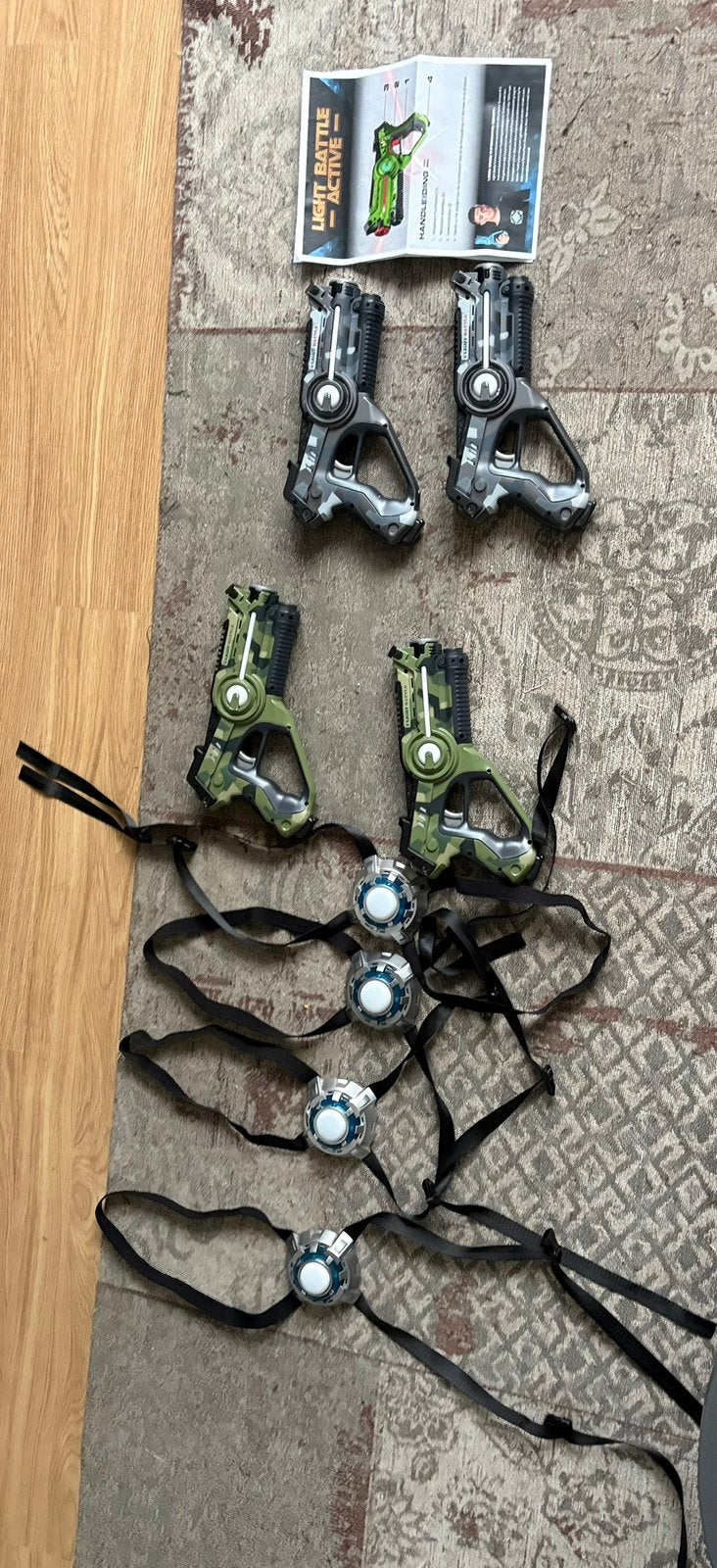 Laserguns en lasergame vesten | Lightbattle | z.g.a.n., Kinderen en Baby's, Ophalen of Verzenden, Zo goed als nieuw