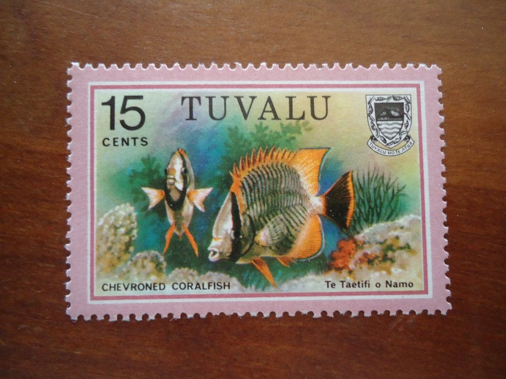 Vissen Tuvalu 1977, mi. 90 postfris, Ophalen of Verzenden, Postfris, Dier of Natuur