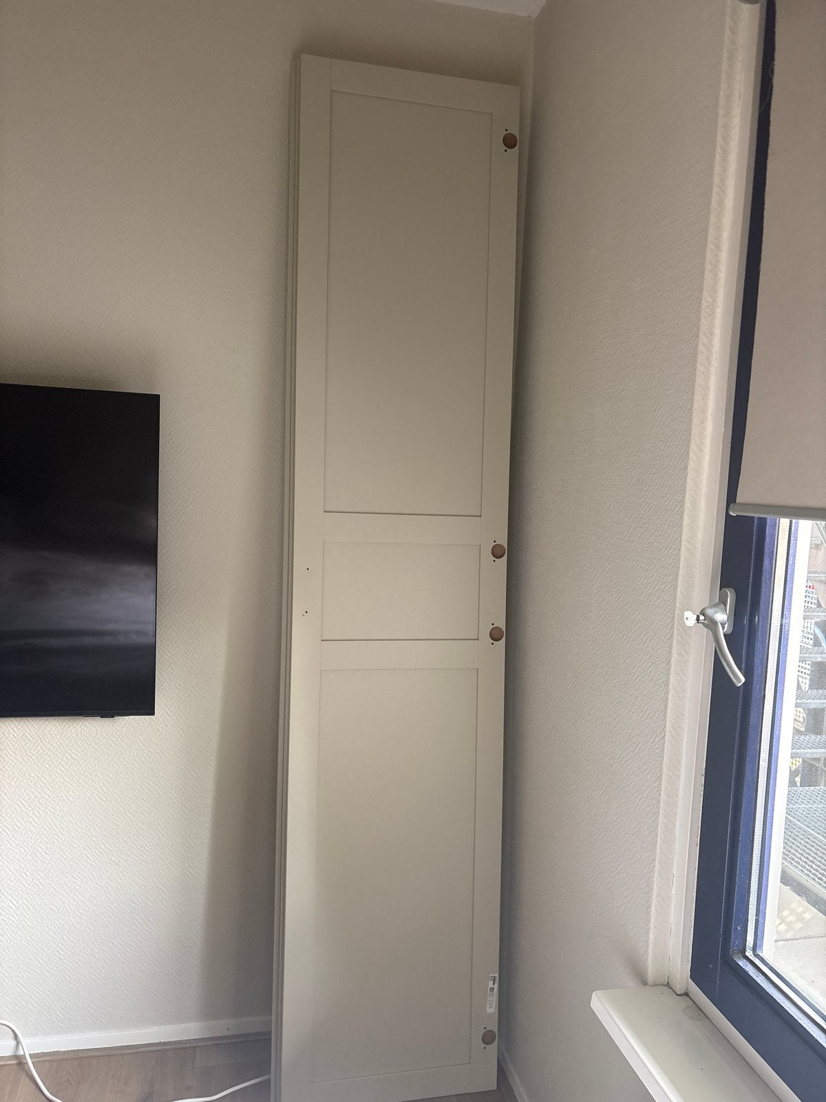 5 licht beige PAX kast deuren - Zo goed als nieuw, Ophalen, Minder dan 50 cm, 200 cm of meer, Zo goed als nieuw