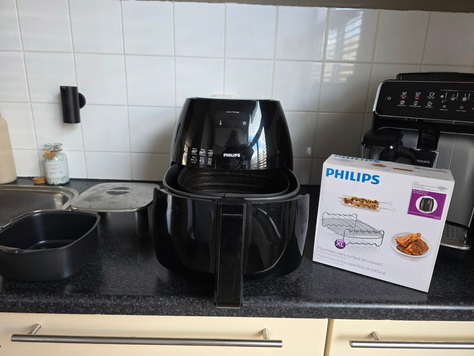 philips airfryer XL, Ophalen of Verzenden, Gebruikt, Airfryer XL