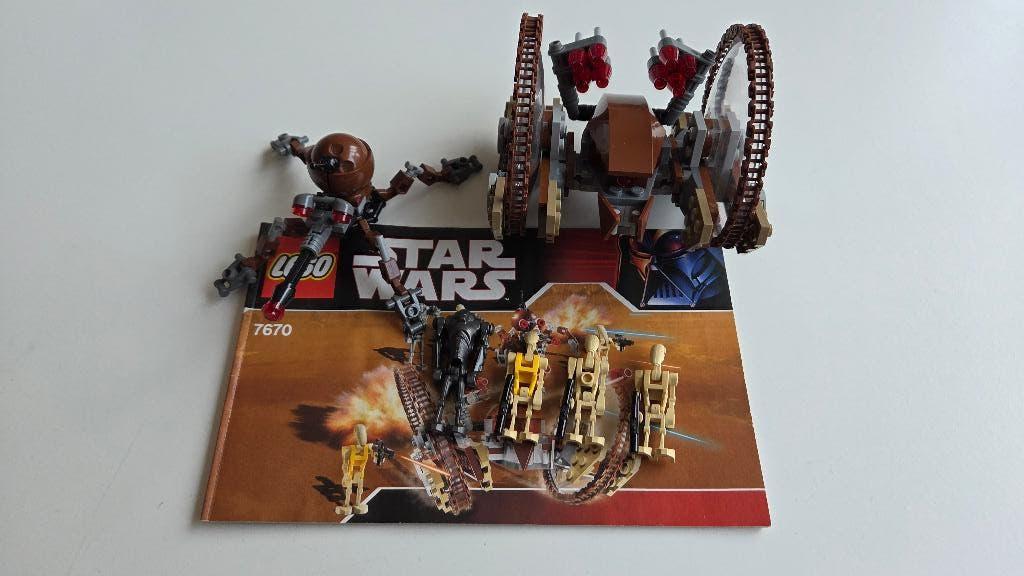Lego Star Wars Set 7670 Hailfire Droid & Spider Droid, Compleet, Star Wars, Lego, Ophalen of Verzenden