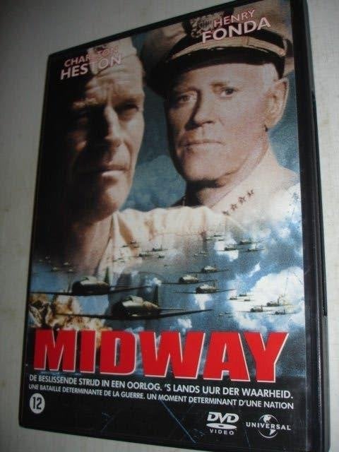 Midway- Charlton Heston, Henry Fonda- 1976- (NIEUW), Verzenden, Alle leeftijden, Drama, 1940 tot 1960