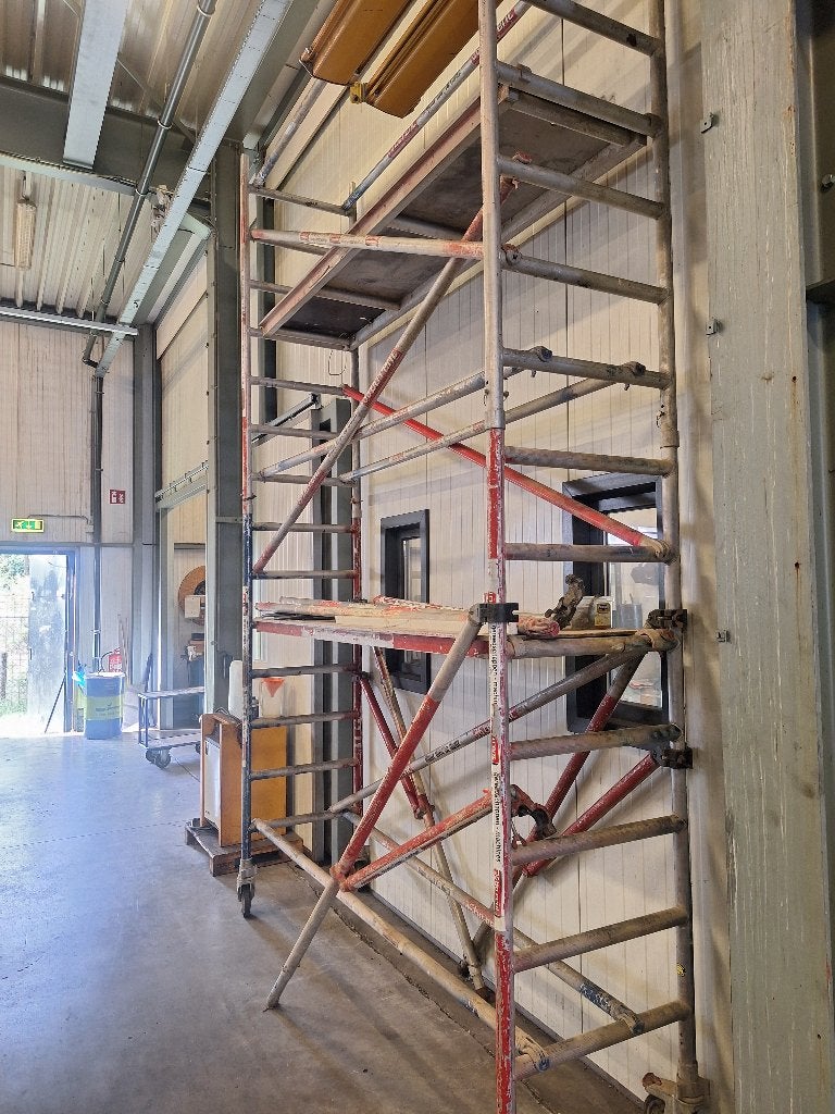 steiger 5  mtr hoog, Doe-het-zelf en Verbouw, Ophalen, Gebruikt, Rolsteiger of Kamersteiger, 2 tot 5 meter