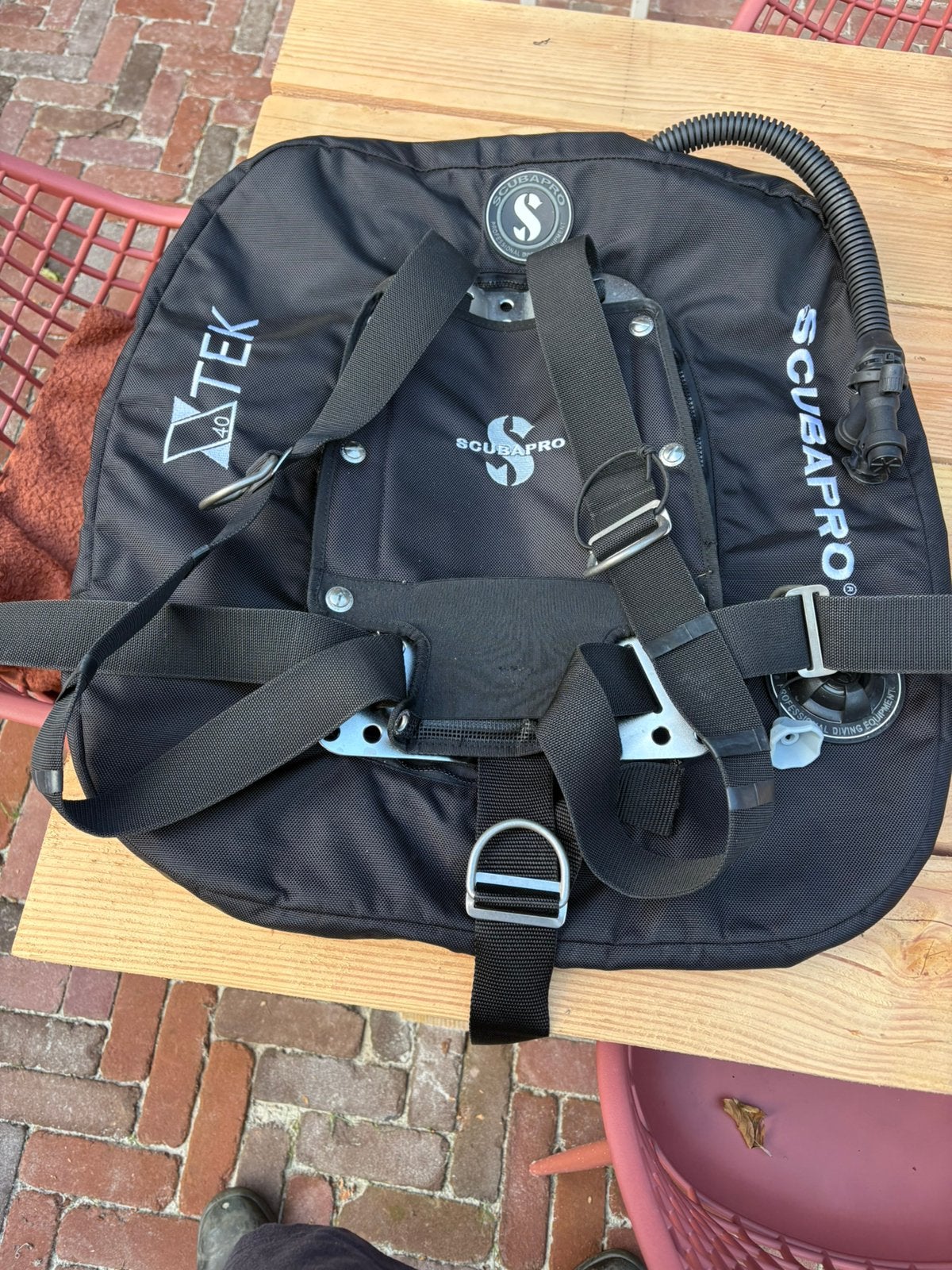 Scubapro tek 40 wing, Ophalen of Verzenden, Zo goed als nieuw