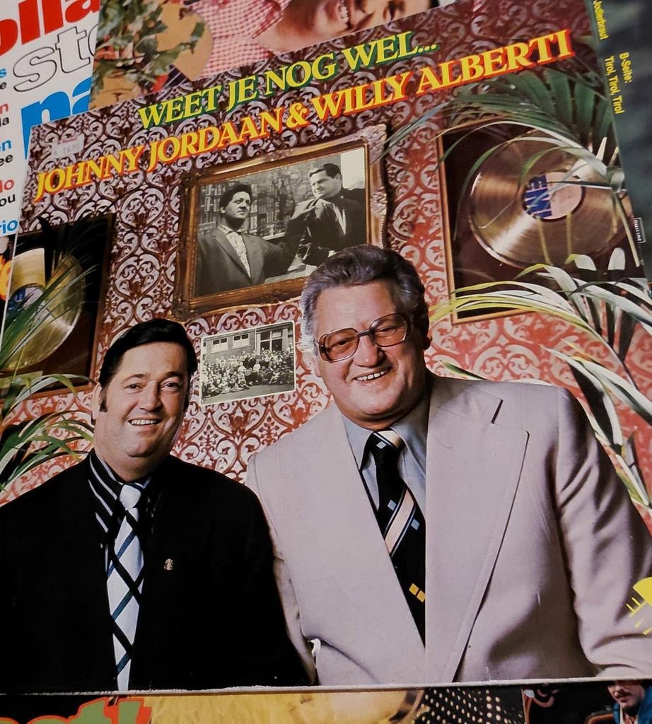 Johnny Jordaan & Willy Alberti - Weet Je Nog Wel... LP, Cd's en Dvd's, Vinyl | Nederlandstalig, Ophalen of Verzenden, Gebruikt