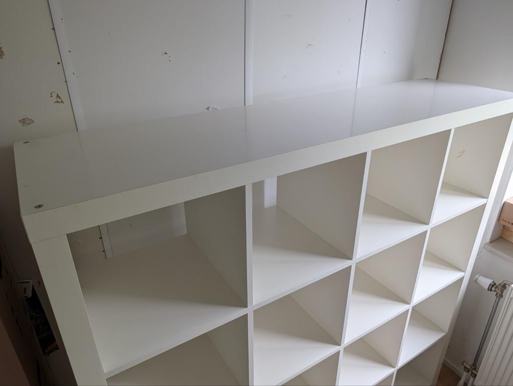Ikea Kallax open kast 147x147 - Goede staat, Ophalen, 100 tot 150 cm, 100 tot 150 cm, 25 tot 50 cm