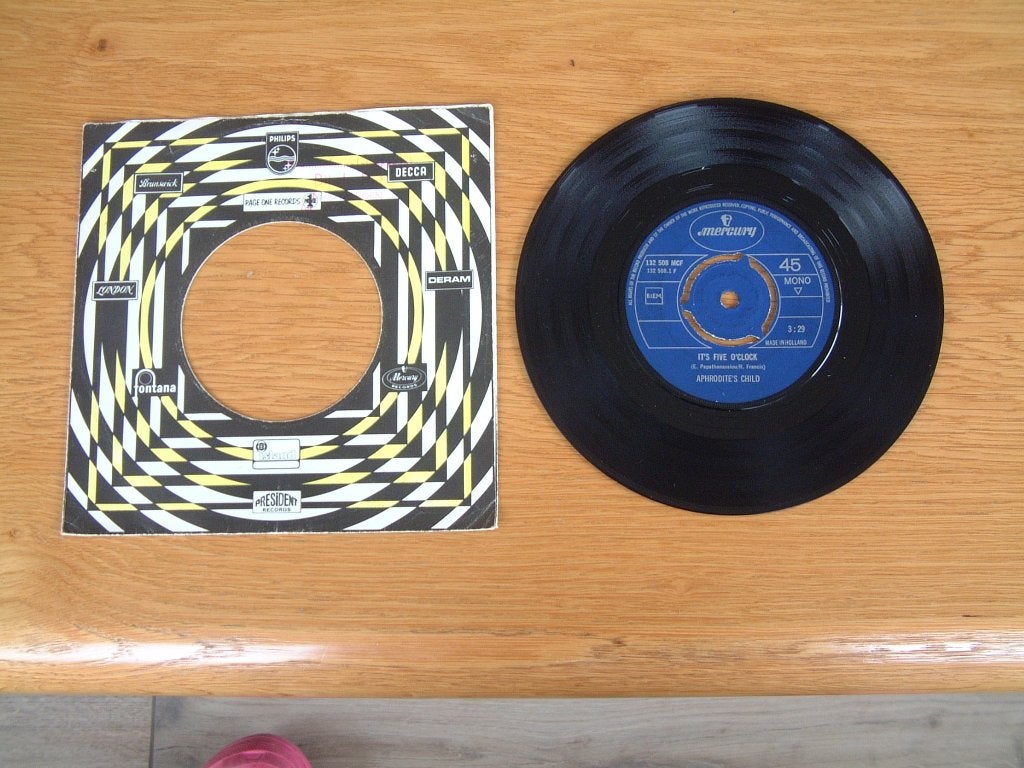 single Aphrodite's Child-It's five o'clock-Funky Marie 19, Ophalen of Verzenden, Gebruikt, Pop