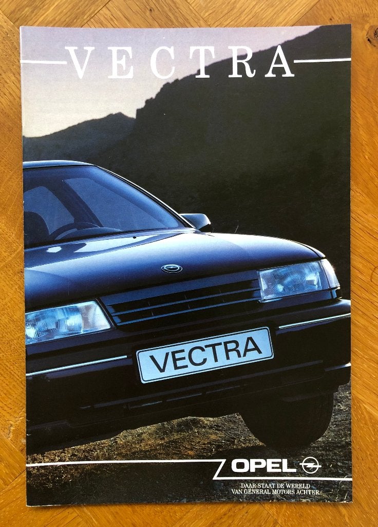 Opel Vectra folder 1990, Opel, Verzenden, Nieuw, Opel