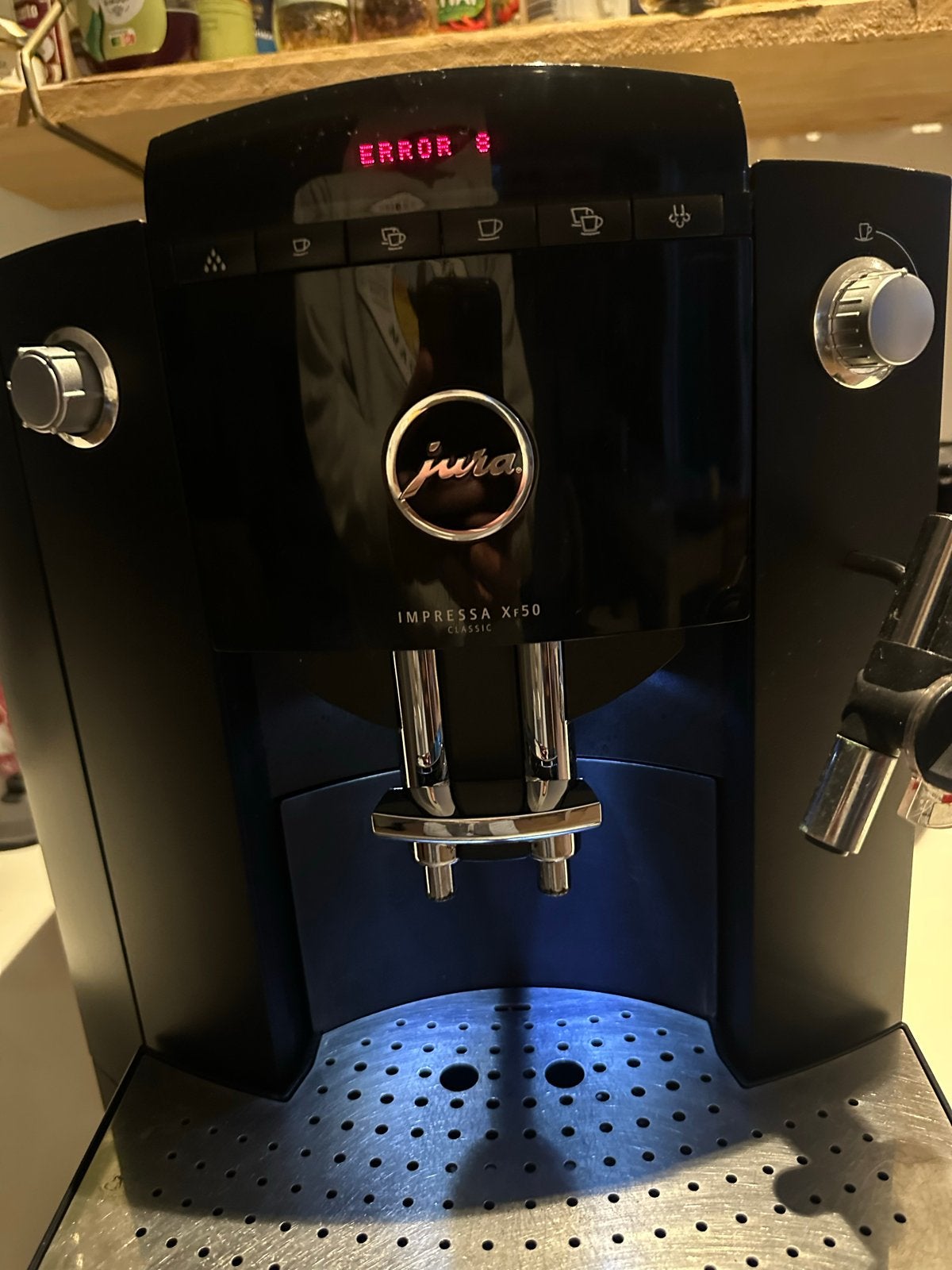 Jura Impressa Xf50 Classic - Met Error 8 (defect), Ophalen, Niet werkend, Koffiemachine, Koffiebonen