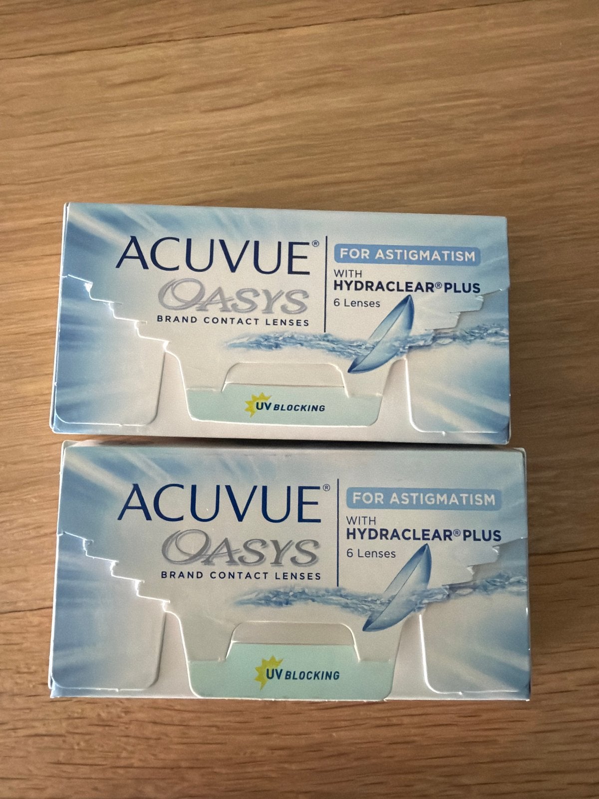 Acuve Oasis contact lenzen voor astigmatism, Ophalen of Verzenden, Nieuw, Overige kleuren, Overige merken