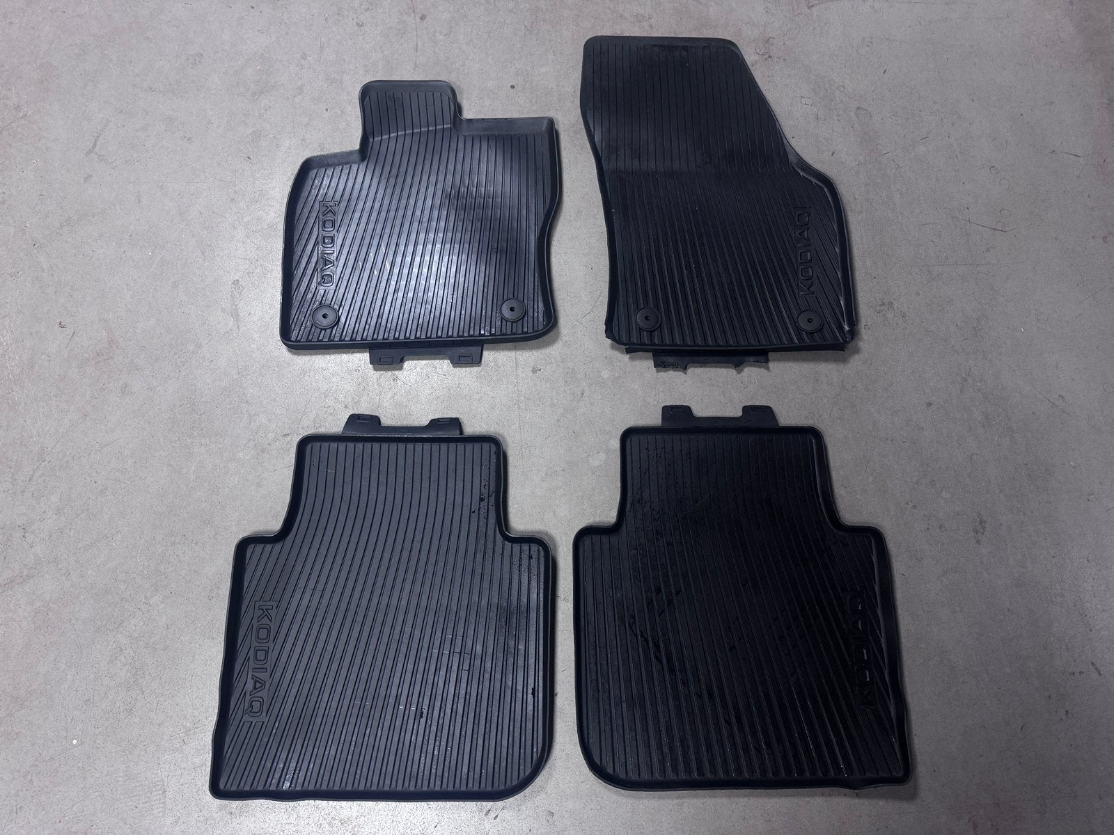 Rubberen mattenset Skoda Kodiaq, Auto-onderdelen, Ophalen of Verzenden, Nieuw, Skoda