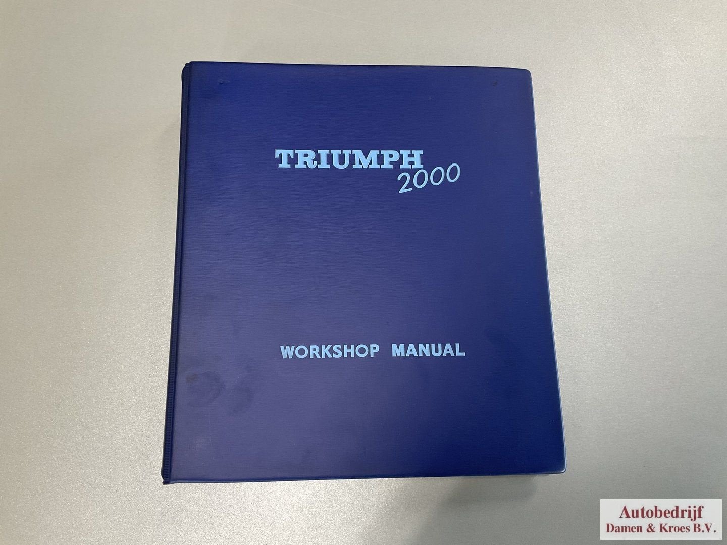 Workshop Manual Triumph 2000 545240, Auto diversen, Handleidingen en Instructieboekjes, Ophalen of Verzenden