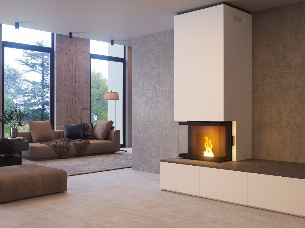 Inbouw pelletkachel Sienna 3-zijdig | Nordic Fire, Overige brandstoffen, Nieuw, Ophalen of Verzenden, Inbouw