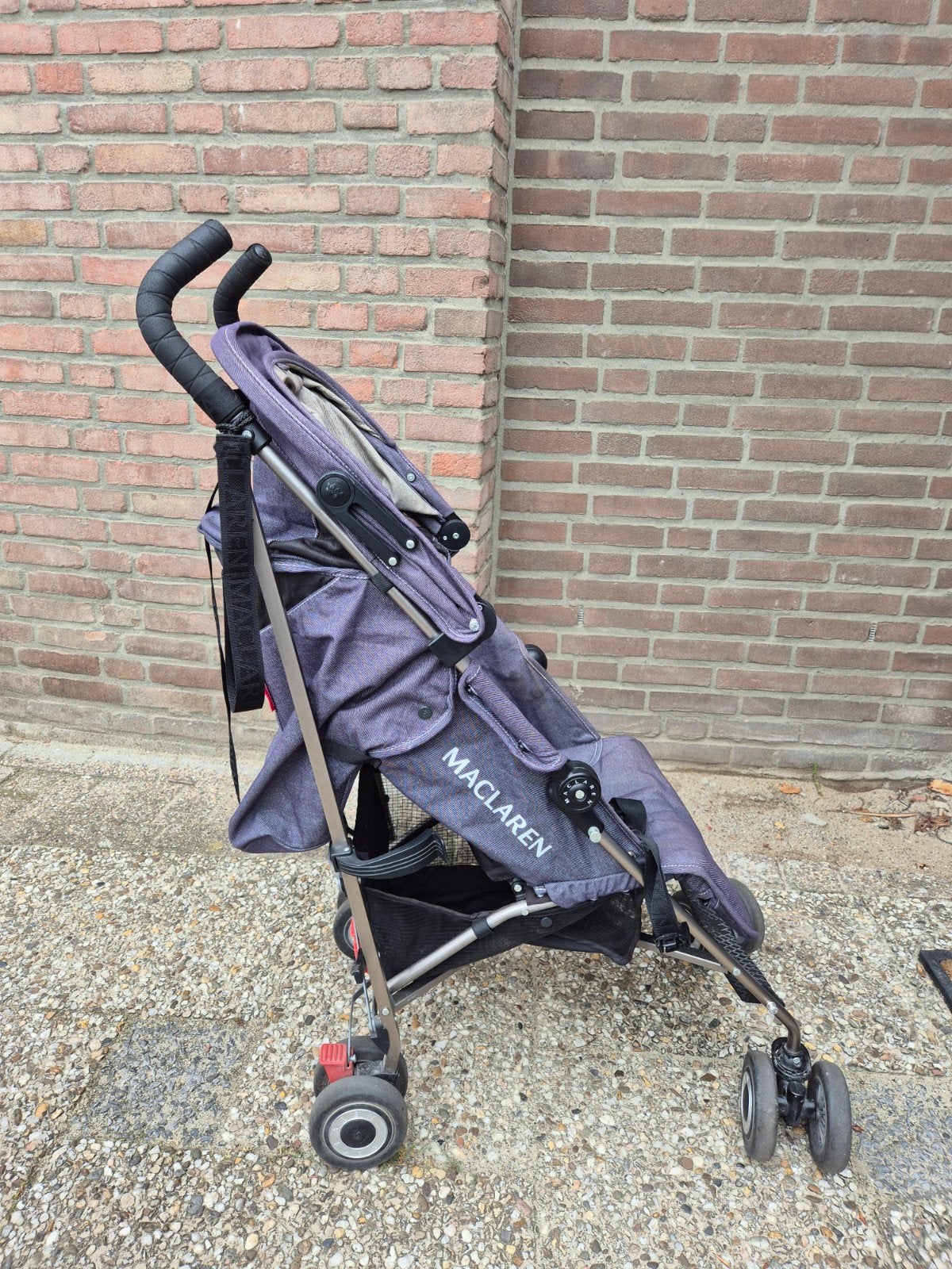 Maclaren Quest Buggy - Compact en Compleet incl reistas, Kinderen en Baby's, Ophalen, Gebruikt, Maclaren, Verstelbare rugleuning