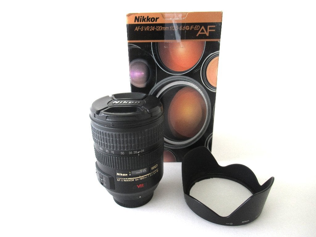 Nikon Zoomlens AF-S VR 24-120mm f/3,5-5,6G IF-ED, Audio, Tv en Foto, Fotografie | Lenzen en Objectieven, Nikon, Telelens, Ophalen of Verzenden