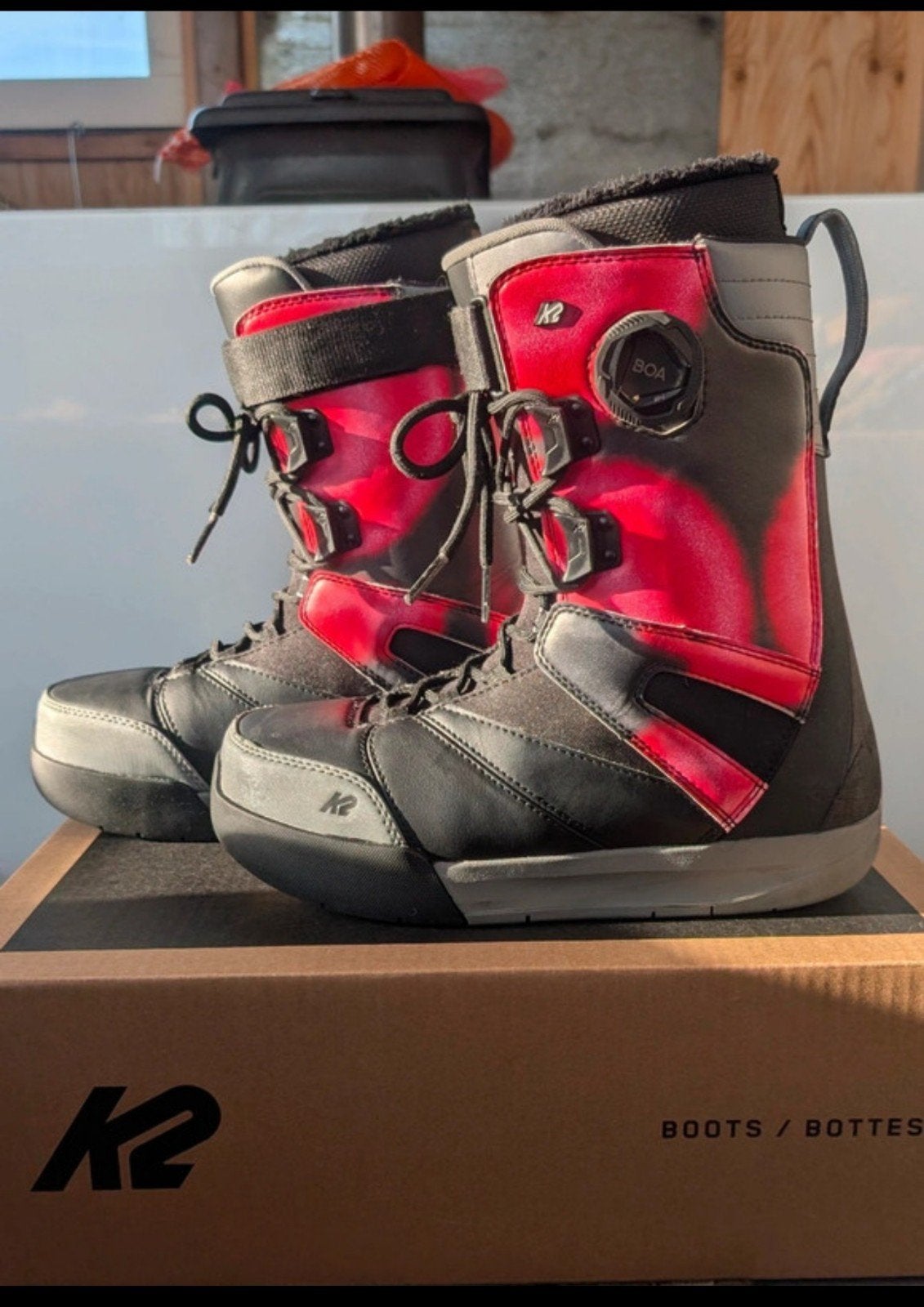 Snowboardboots K2 Overdraft, mens size 8 (26cm), Sport en Fitness, Ophalen of Verzenden, Zo goed als nieuw, Schoenen