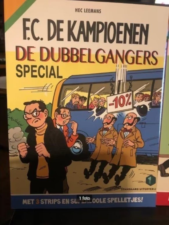 F.c. De kampioenen de dubbelgangers special b1, Eén stripboek, Ophalen of Verzenden, Zo goed als nieuw