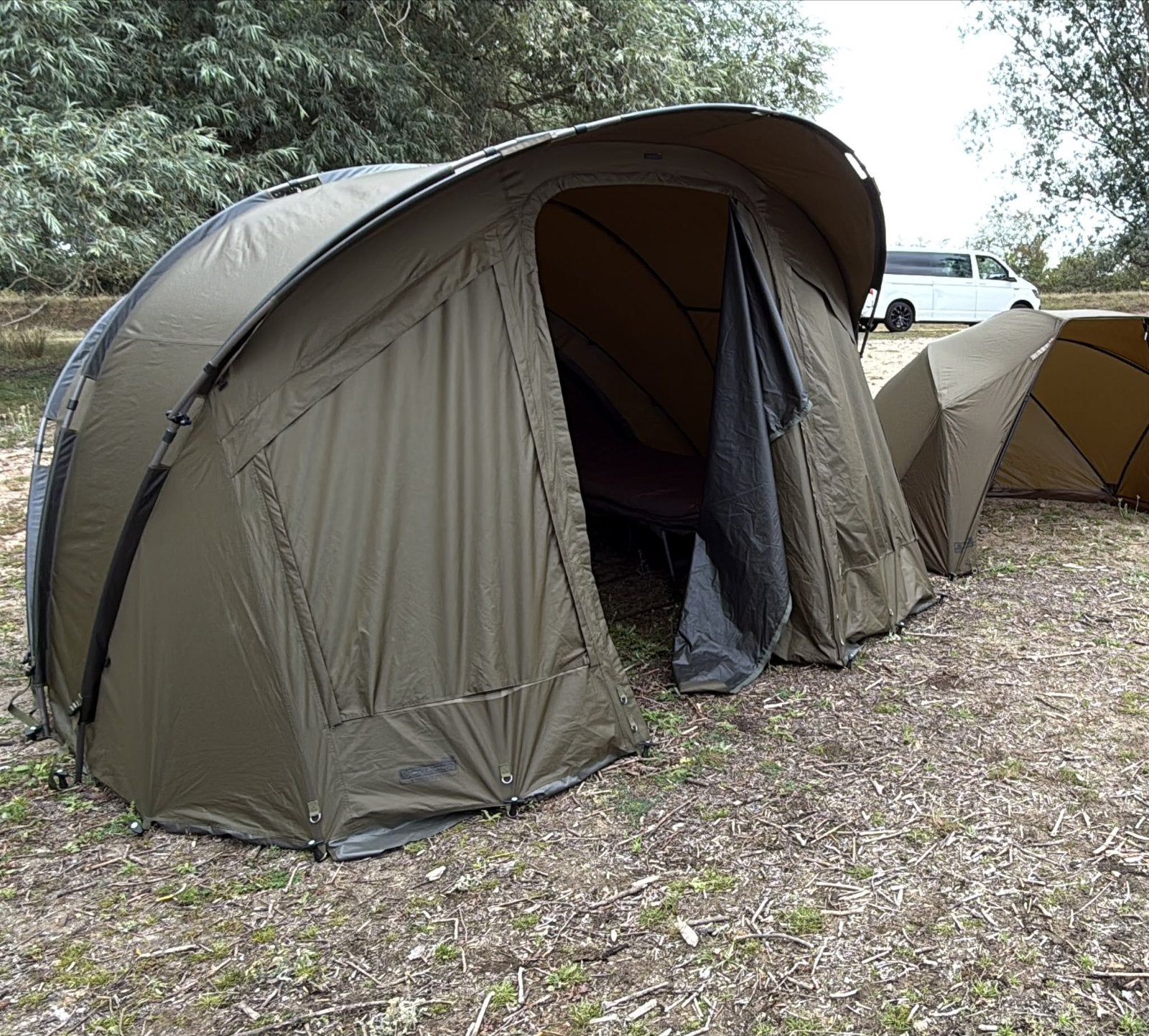 Fox Voyager 2 Persoons Bivvy - Ruime en Robuuste Tent, Caravans en Kamperen, Ophalen of Verzenden, Gebruikt, Tot en met 2