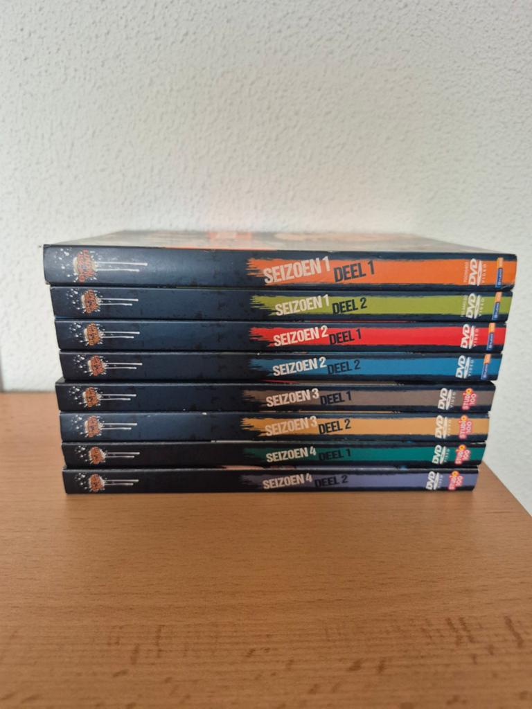 Ghost Rockers dvd seizoen 1 t/m 4, Cd's en Dvd's, Ophalen of Verzenden, Zo goed als nieuw, Overige formaten
